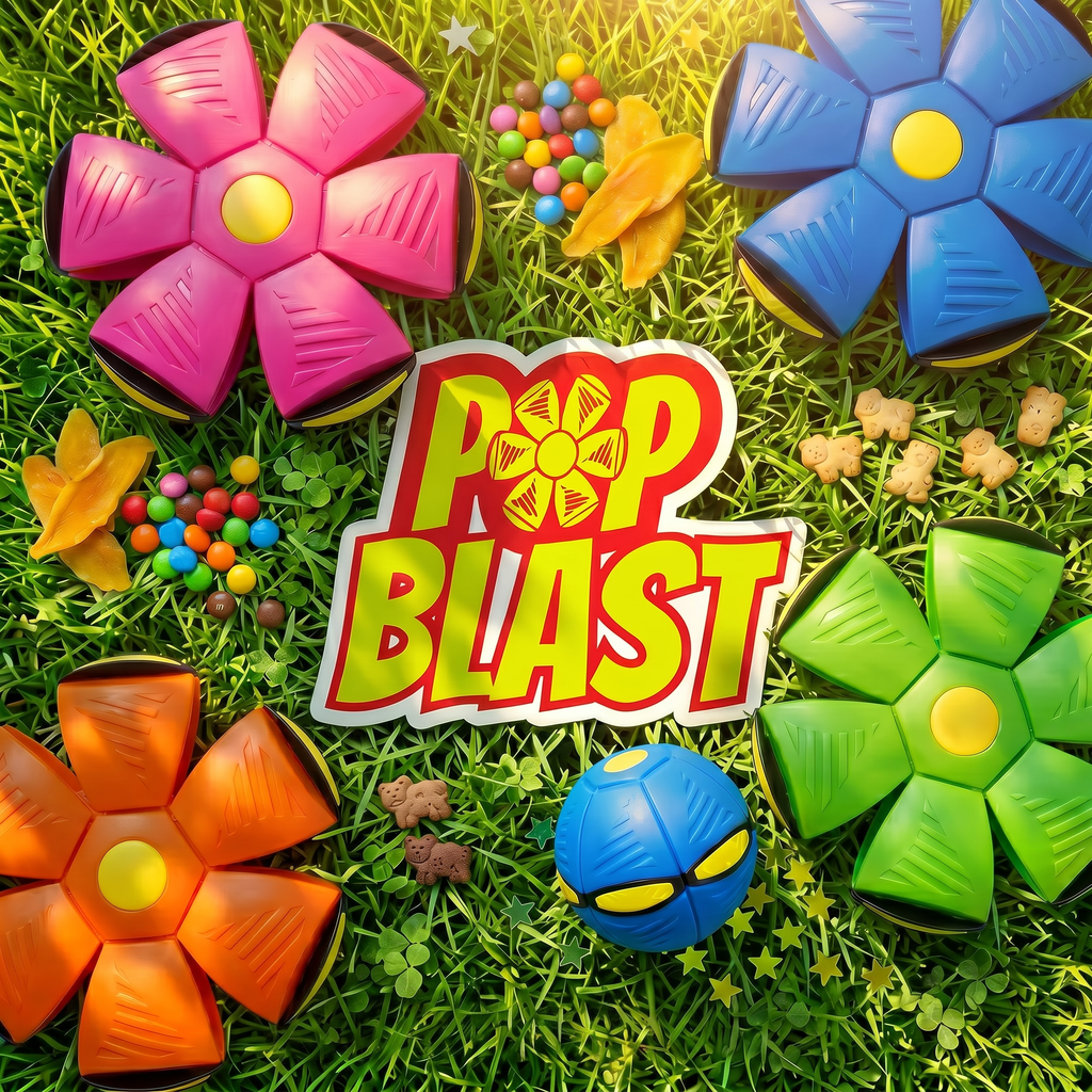 PopBlast™ frisbee ball