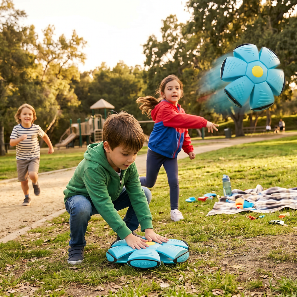 PopBlast™ frisbee ball