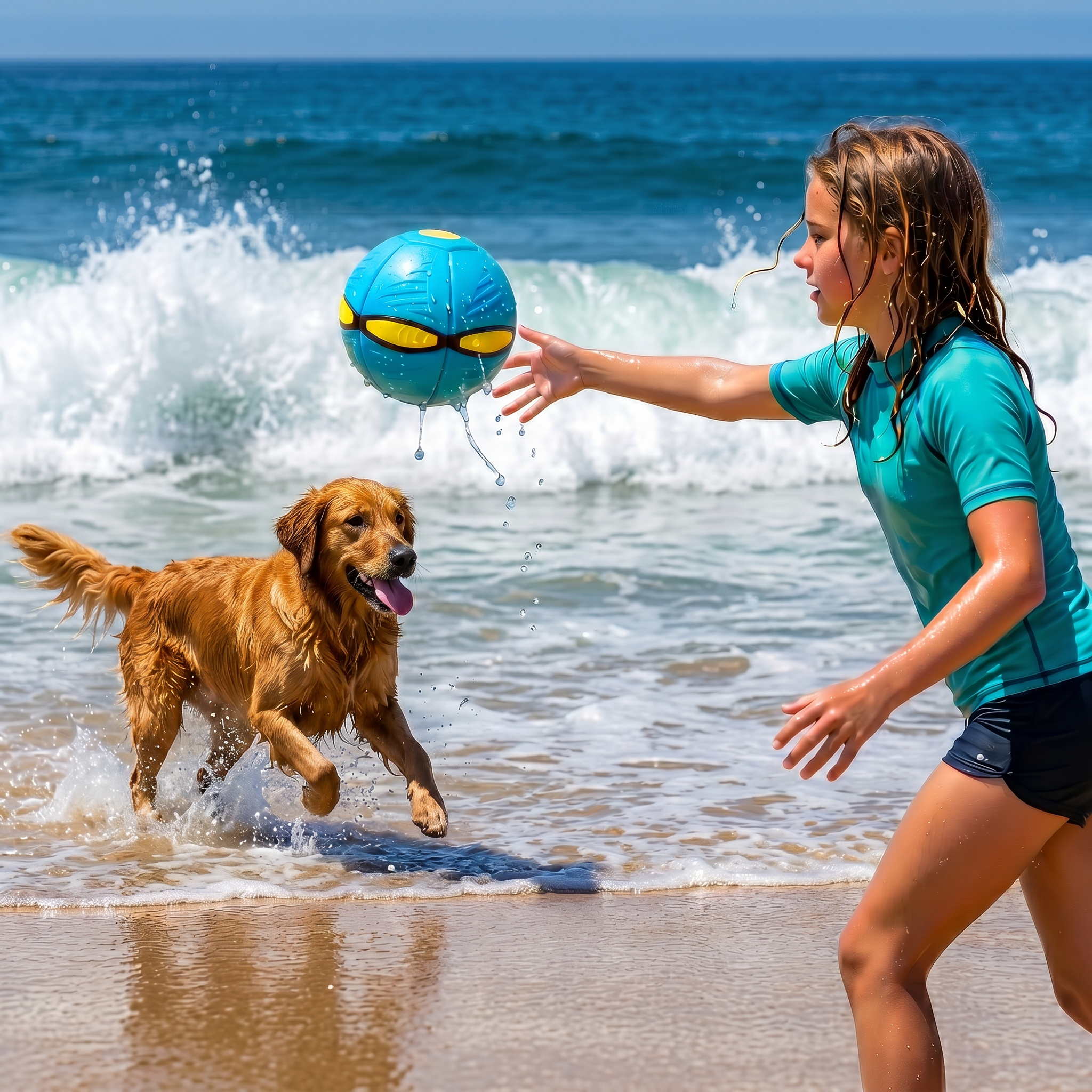 PopBlast™ frisbee ball